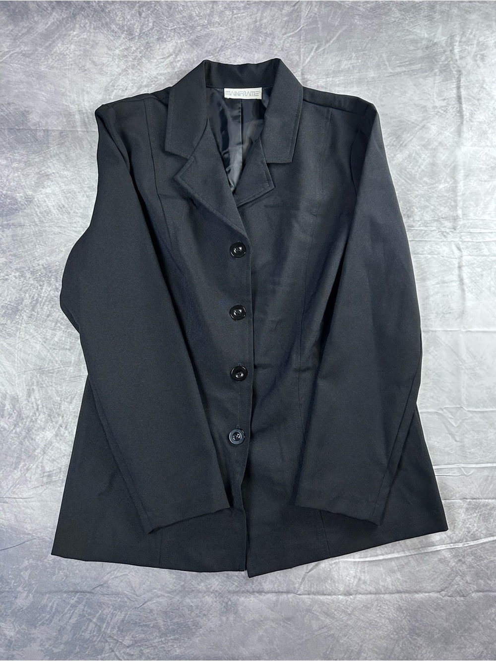 Women's Black Tailored Blazer Jacket